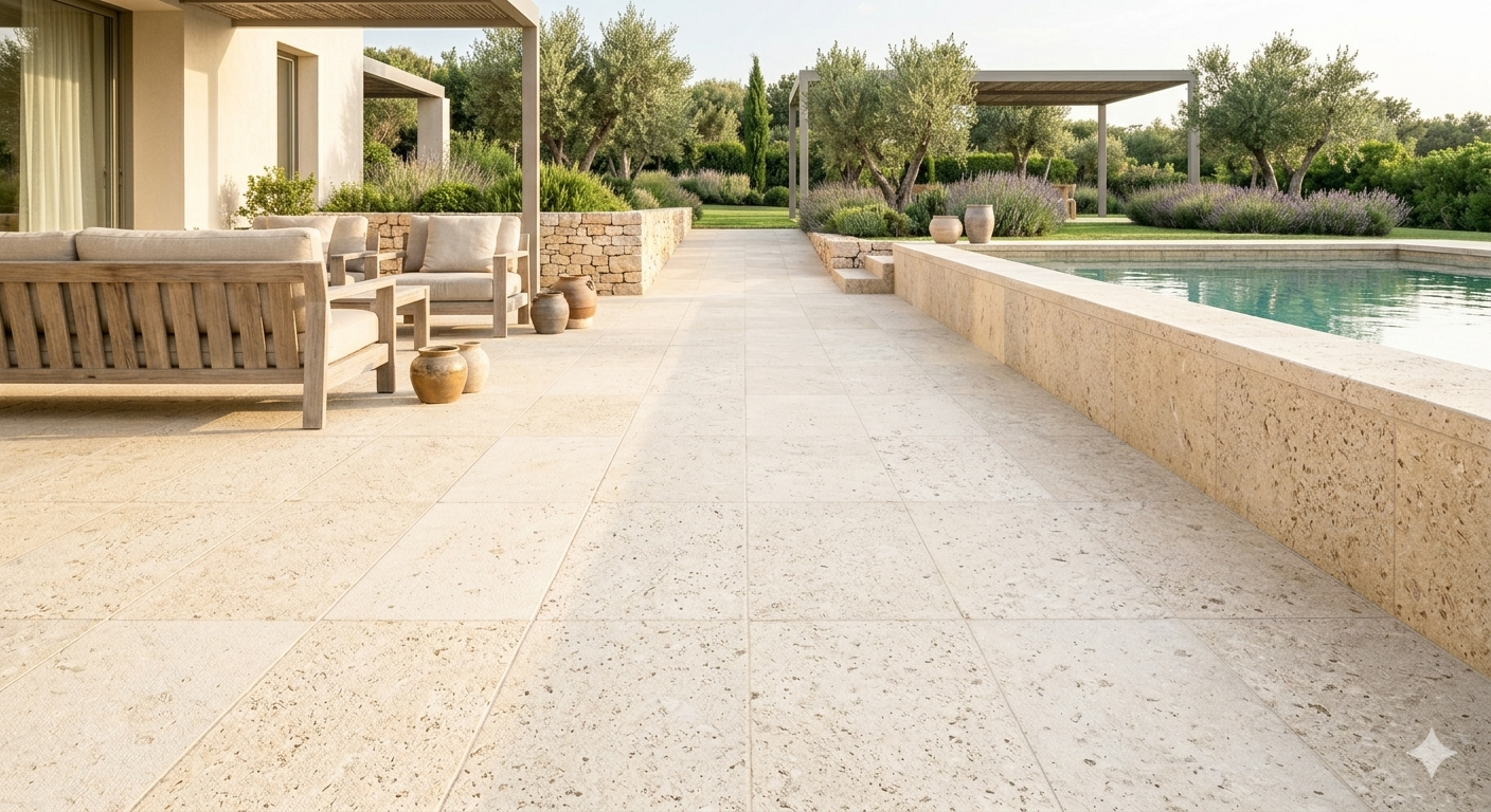Applicazione Limestone Pietra Senape